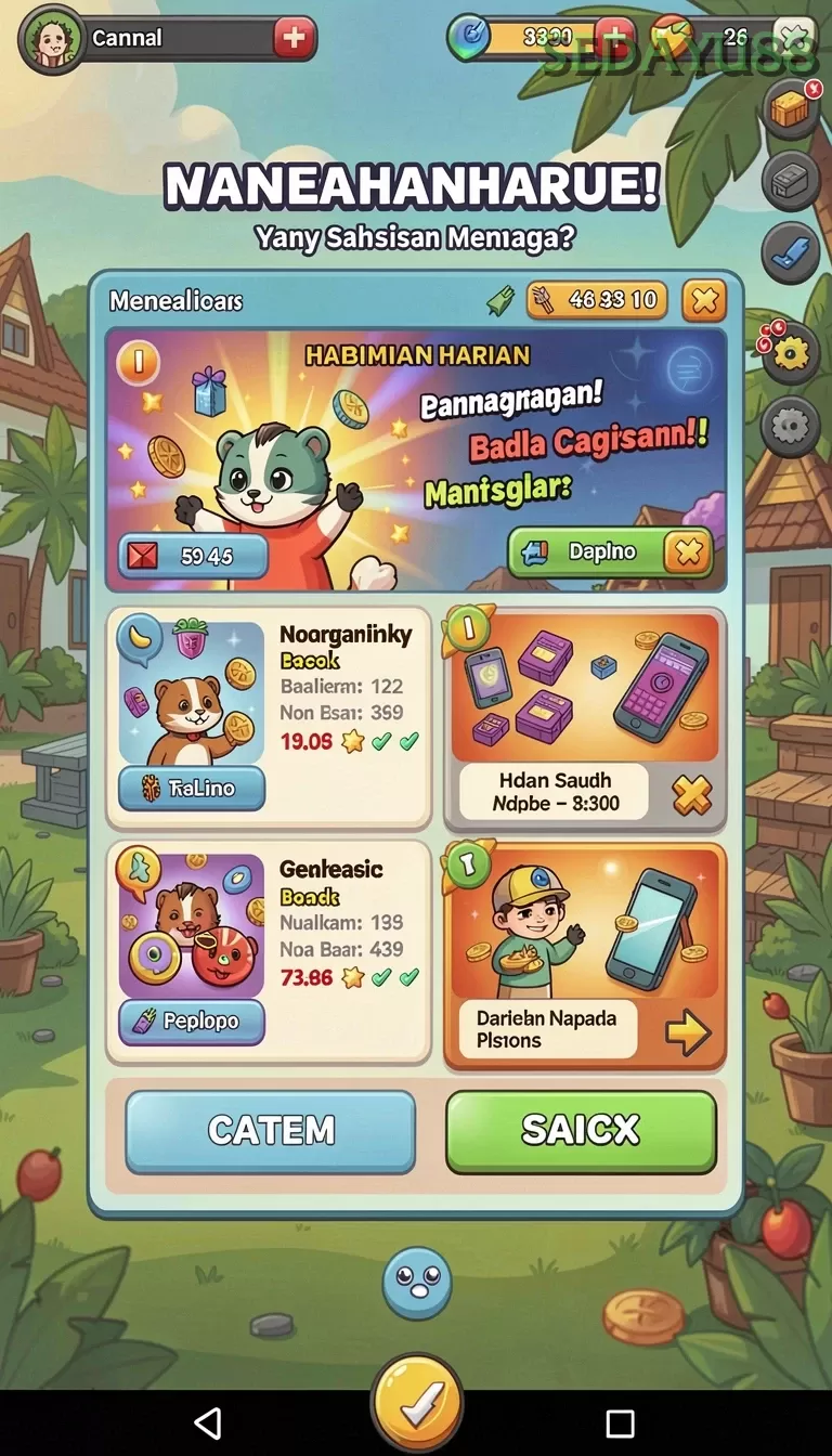 Cuplikan layar BANDIT4D — aktivitas